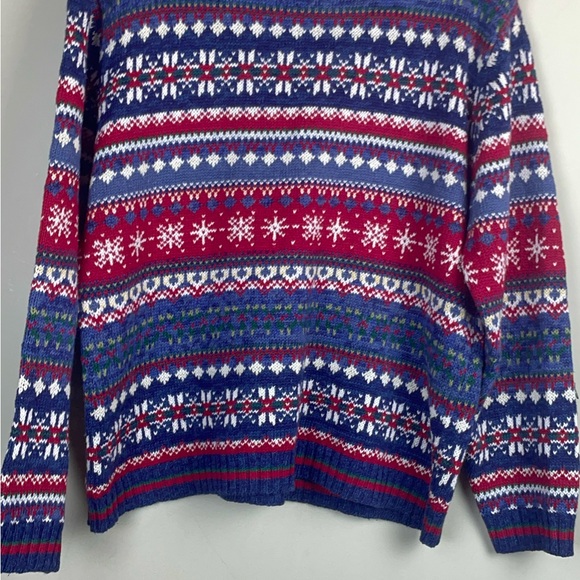 Vintage Tiara International Winter Turtleneck Sweater Size Medium - Picture 7 of 15